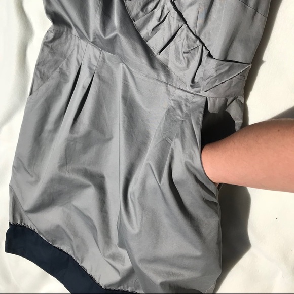 LOFT Ann Taylor Grey sleeveless - Picture 2 of 5